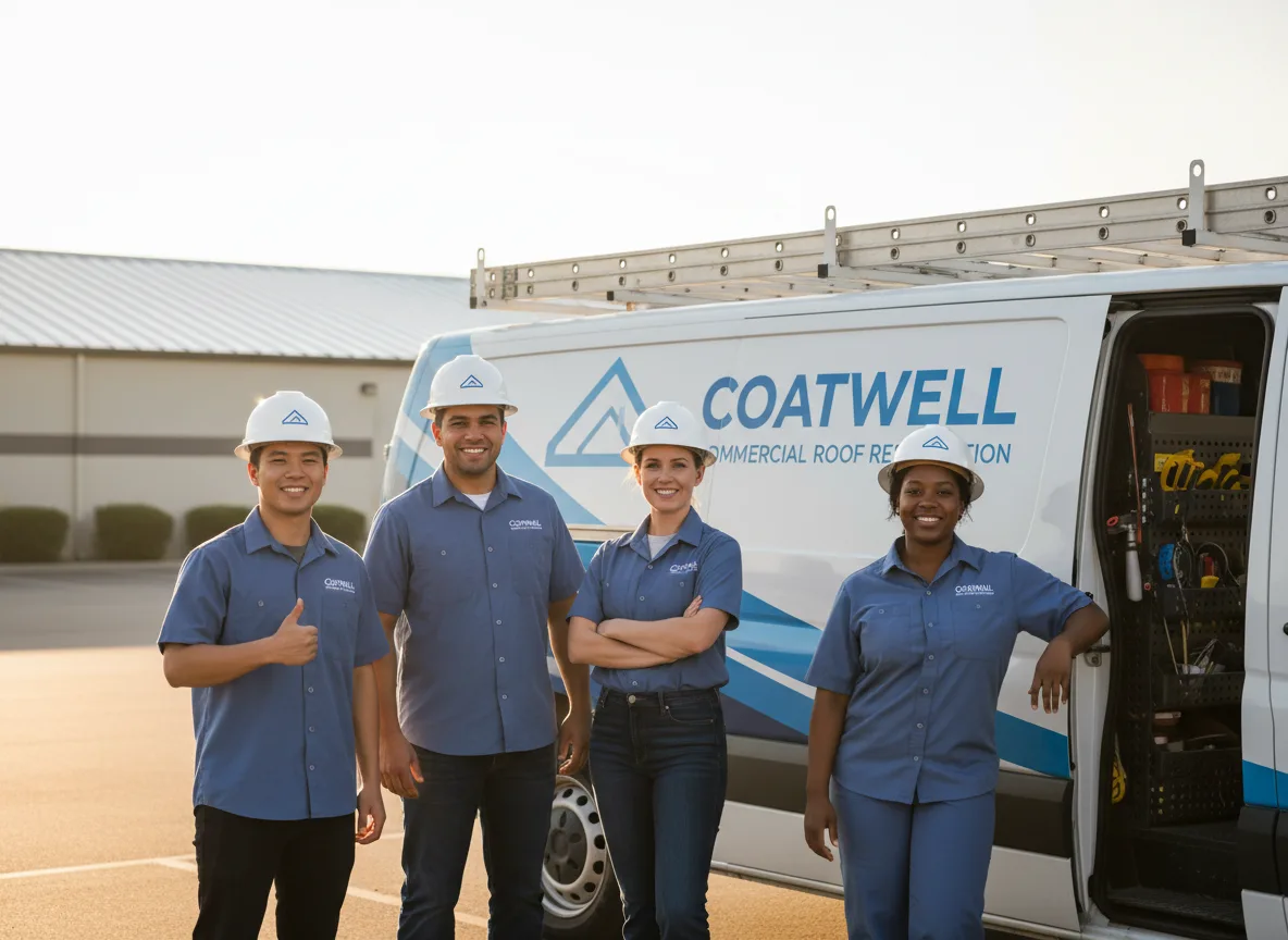 Commercial roof coating company in Elnora, IN